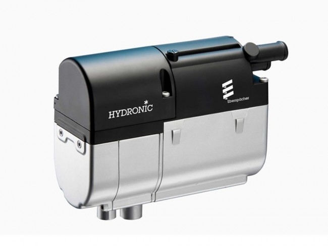 Eberspächer dieselvärmare installerad i traktor