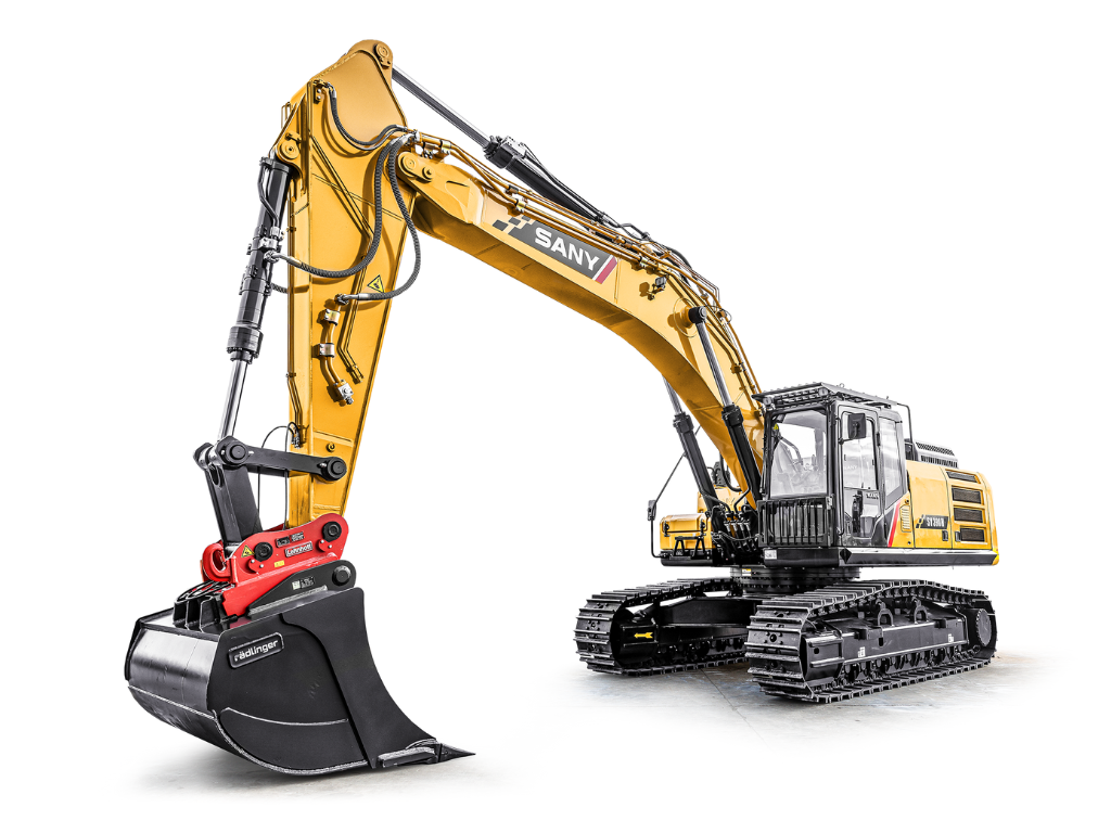 gr&auml;vmaskiner fr&aring;n SANY