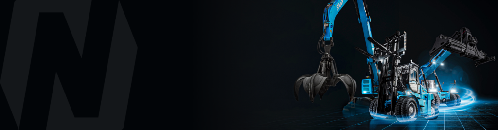 elektriska materialhanterare och truckar från SANY