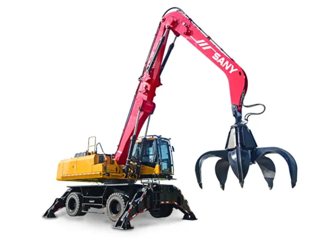 Materialhanterare fr&aring;n SANY f&ouml;r effektiv hantering