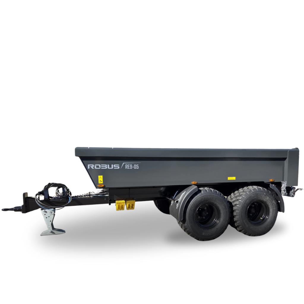 Dumpervagn från Robus för tuffa transporter